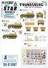 Star Decals 35-C1397 Frundsberg 2. 10. SS-Panzer Division. SdKfz 250 NEU versions. SdKfz 250/1, SdKfz 250/3, SdKfz 250/7 1/35